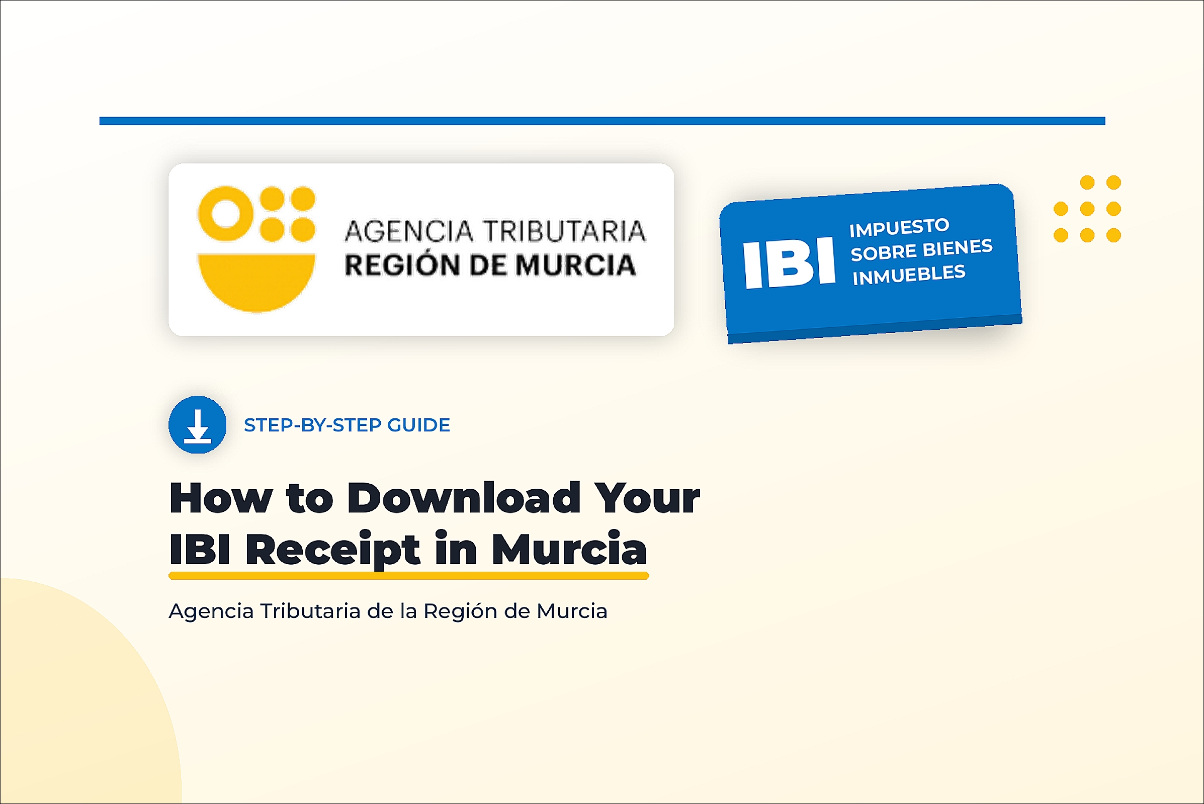 How to find your cadastral value and download your IBI receipt in Murcia How to find your cadastral value and download your IBI receipt in Murcia