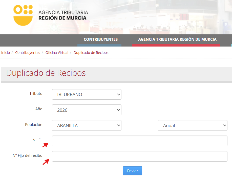 Duplicate ATRM receipts