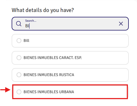 BIENES INMUEBLES URBANA