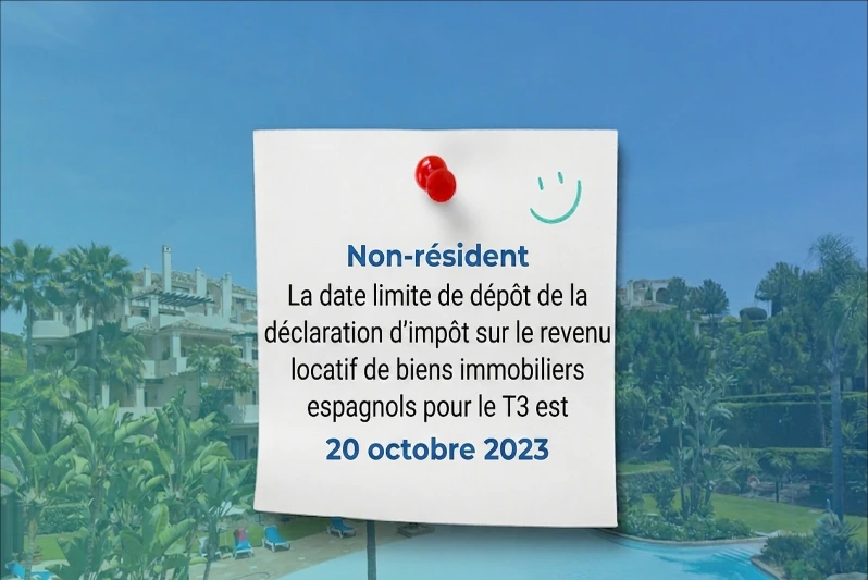 Impôt Location Espagne : T3 2023 avec IberianTax Impôt Location Espagne : T3 2023 avec IberianTax