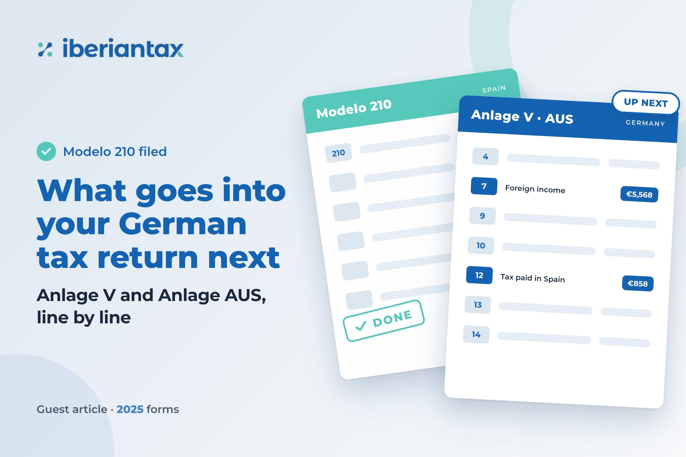 Modelo 210 filed: what goes into your German tax return next Modelo 210 filed: what goes into your German tax return next