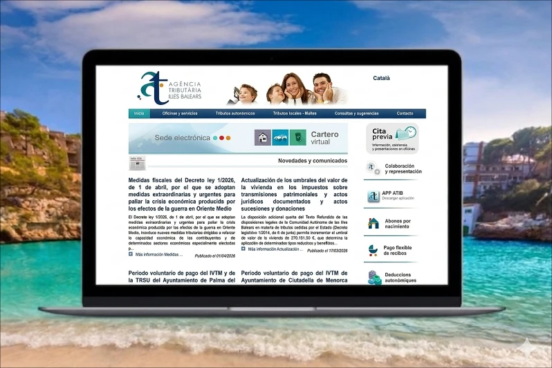 Cómo consultar el valor catastral y descargar el recibo del IBI en las Islas Baleares