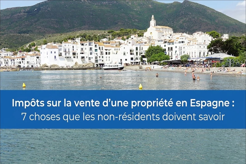 7 choses que les non-résidents doivent savoir sur les impôts sur la vente d'un bien immobilier en Espagne 7 choses que les non-résidents doivent savoir sur les impôts sur la vente d'un bien immobilier en Espagne